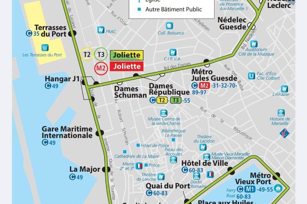 A 10 Minutes De La Plage, Charmant Studio De 25 M² Μασσαλία Εξωτερικό φωτογραφία